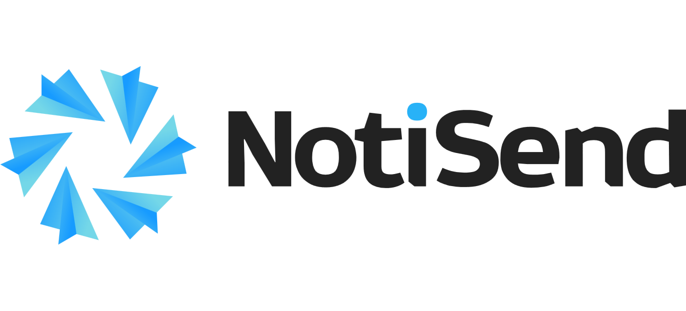 NOTISEND logo. Обзор сервиса NOTISEND. NOTISEND офис.